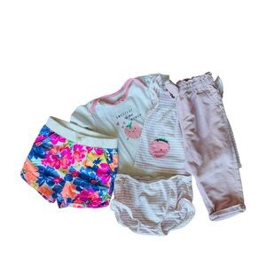 H&M and other brands baby clothing bundle, 12 months